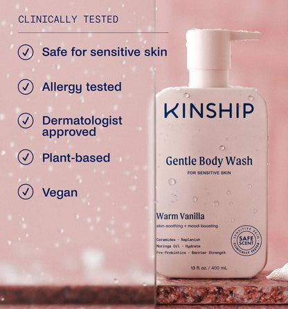 Gentle Hydrating Body Wash - Warm Vanilla