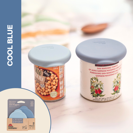 Can Huggers Set of 2 - Cool Blue