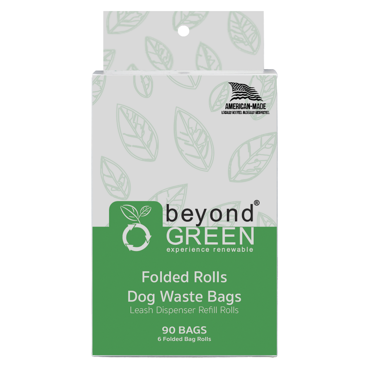 Dog Waste Bags, 90-Count — Leash Dispenser Refill Rolls