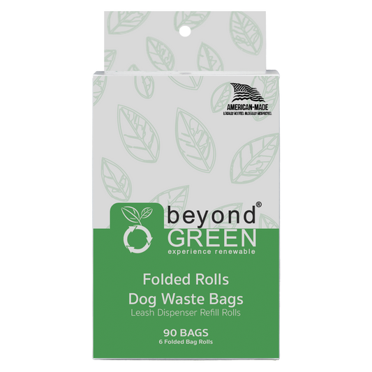 Dog Waste Bags, 90-Count — Leash Dispenser Refill Rolls