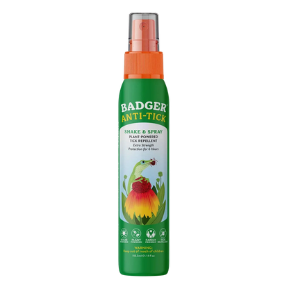 Tick Spray, All Natural Tick Repellent, Deet-Free by Badger