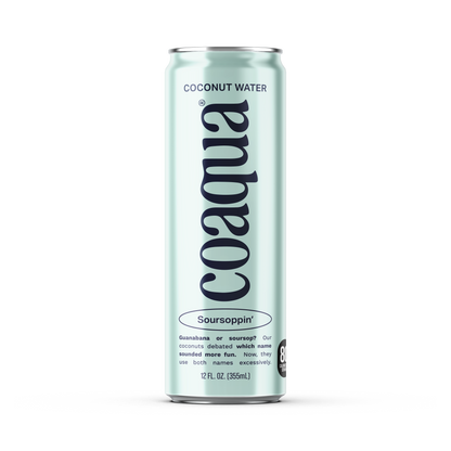 CoAqua Soursoppin' Coconut Water