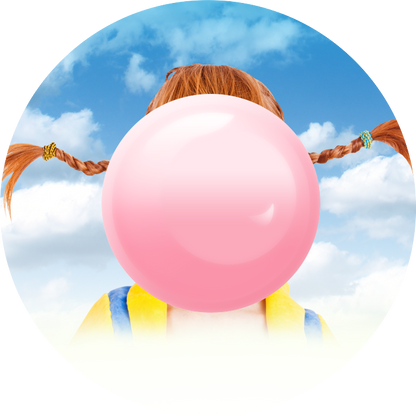 Tree Hugger Gum and Bubble Gum Filled Candy - Tree Hugger Classic Bubble Gum Sweetened with 100% Xylitol