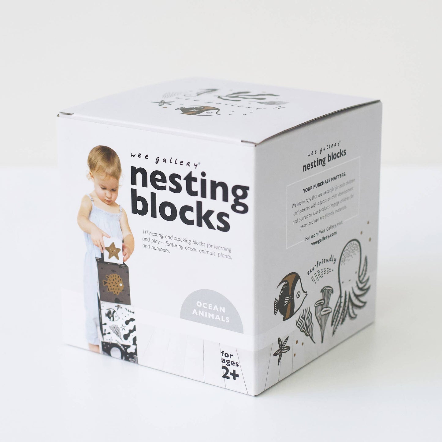 Wee Gallery - Nesting Blocks - Ocean Animals