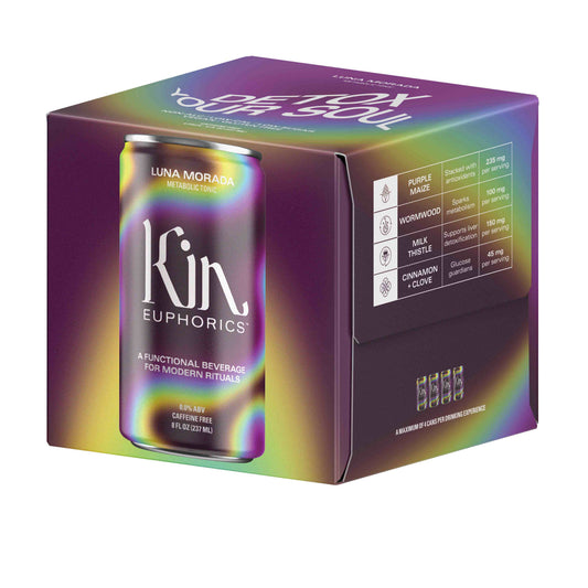 Luna Morada: 6 x 4-Pack (24 Total Cans Per Case)