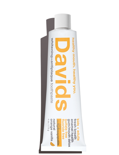 Davids kids + adults nano-hydroxyapatite / orange vanilla