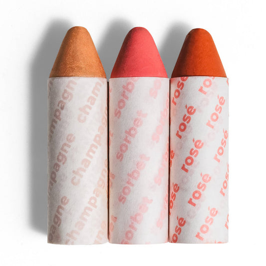 Axiology - Cotton Candy Skies Trio- Natural Clean 3-in-1 Balmie Crayon
