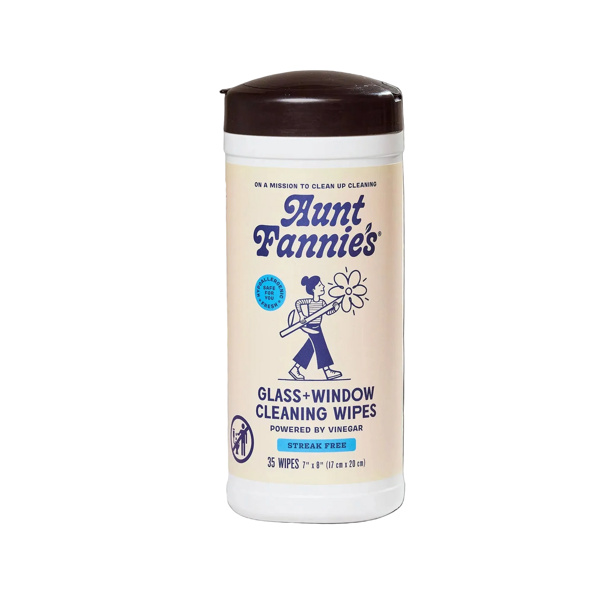 Glass & Window Wipes by Aunt Fannie's