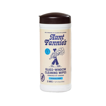 Glass & Window Wipes by Aunt Fannie's