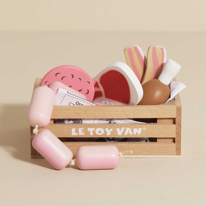 Le Toy Van, Inc. - Butchers Meat Wooden Market Crate