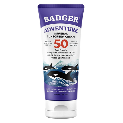 Mineral Sunscreen Cream SPF 50 by Badger