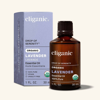 Cliganic - Organic Lavender Essential Oil 10ml