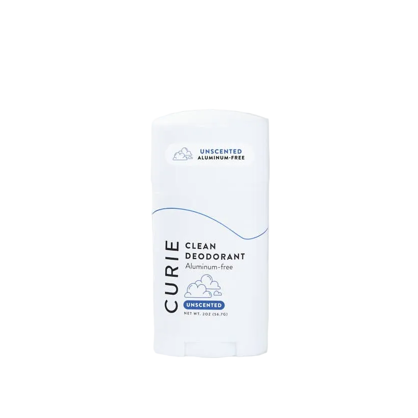 Aluminum Free Deodorant Stick Unscented by Curie