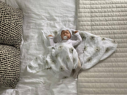 Moonjax - Stardust - Organic Cotton Muslin Swaddle Blanket