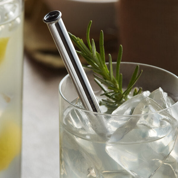 Barfly® 6 1/2" Stainless Steel Reusable Straight Straw