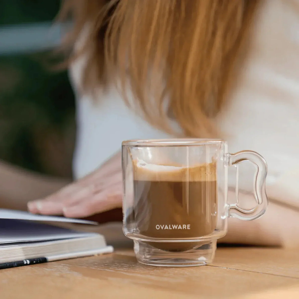 Double Wall Espresso Cups - 120ml/4oz by Ovalware