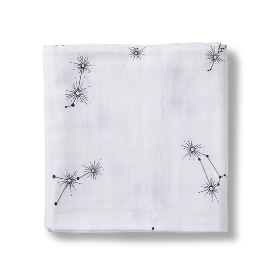 Moonjax - Constellation - Organic Cotton Muslin Swaddle Blanket