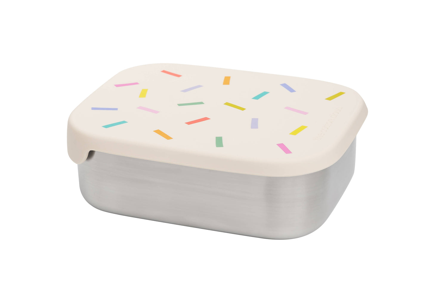 STAINLESS STEEL LUNCHBOX with compartments for KIDS Confetti