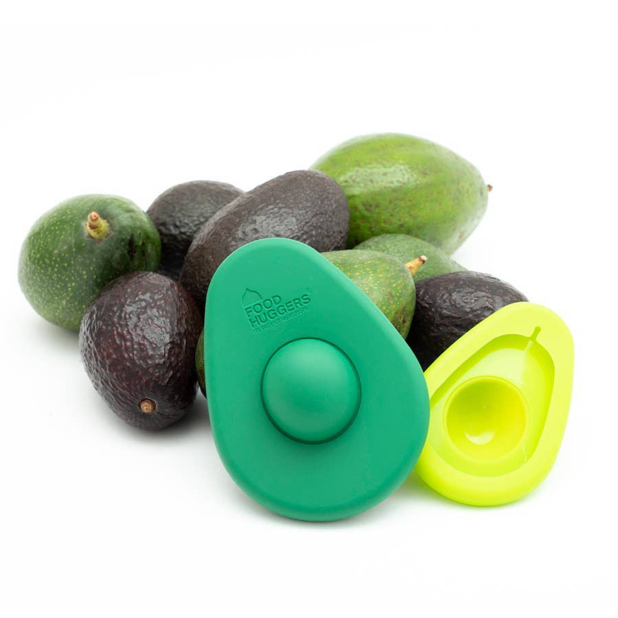 Food Huggers - Reusable Silicone Avocado Savers (Set of 2)