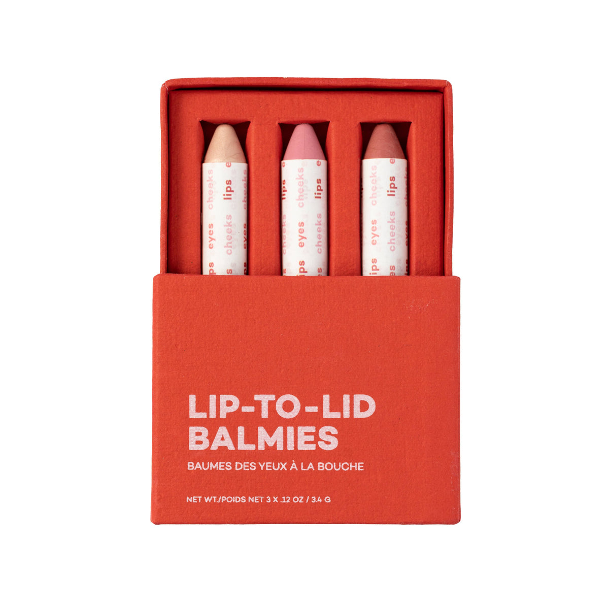 Axiology - Cotton Candy Skies Trio- Natural Clean 3-in-1 Balmie Crayon
