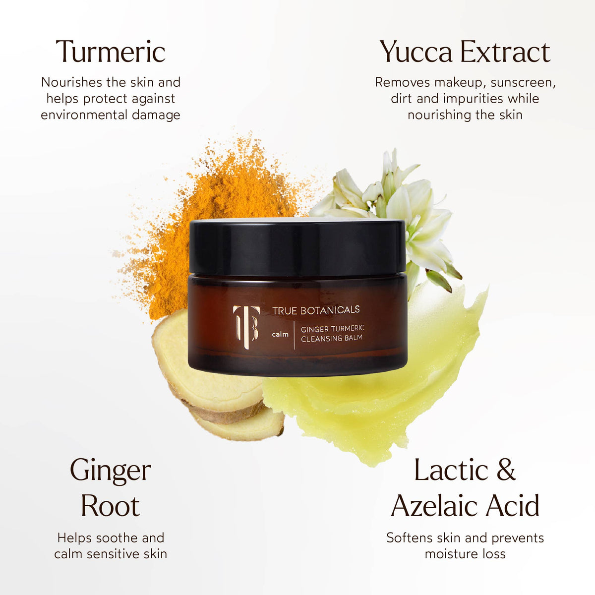 Ginger Turmeric Makeup Removing Cleansing Balm
