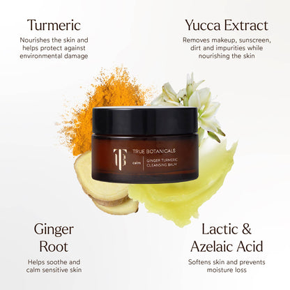 Ginger Turmeric Makeup Removing Cleansing Balm
