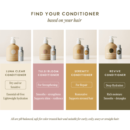 2 oz Trial + Travel Size Conditioners by UNDER LUNA™