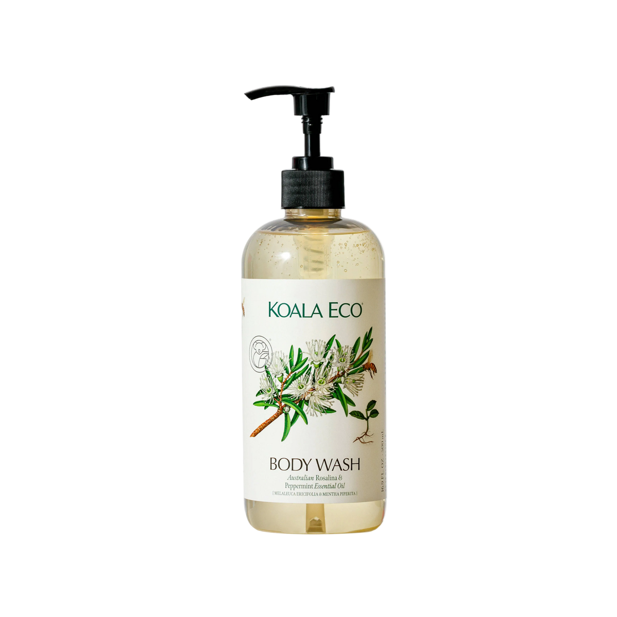 Rosalina & Peppermint Body Wash by Koala Eco
