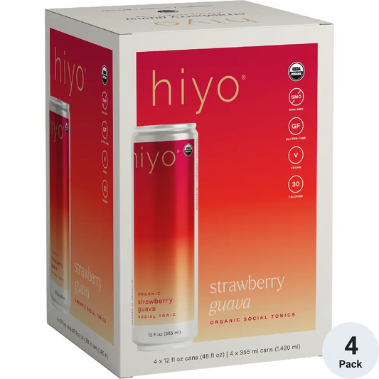 Hiyo Strawberry Guava | Organic Social Tonic