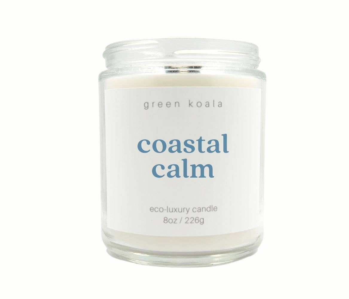 Green Koala - Coastal Calm 8oz Eco-Luxury Candle