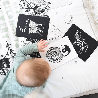 Wee Gallery - Art Cards for Baby - Black and White Animals