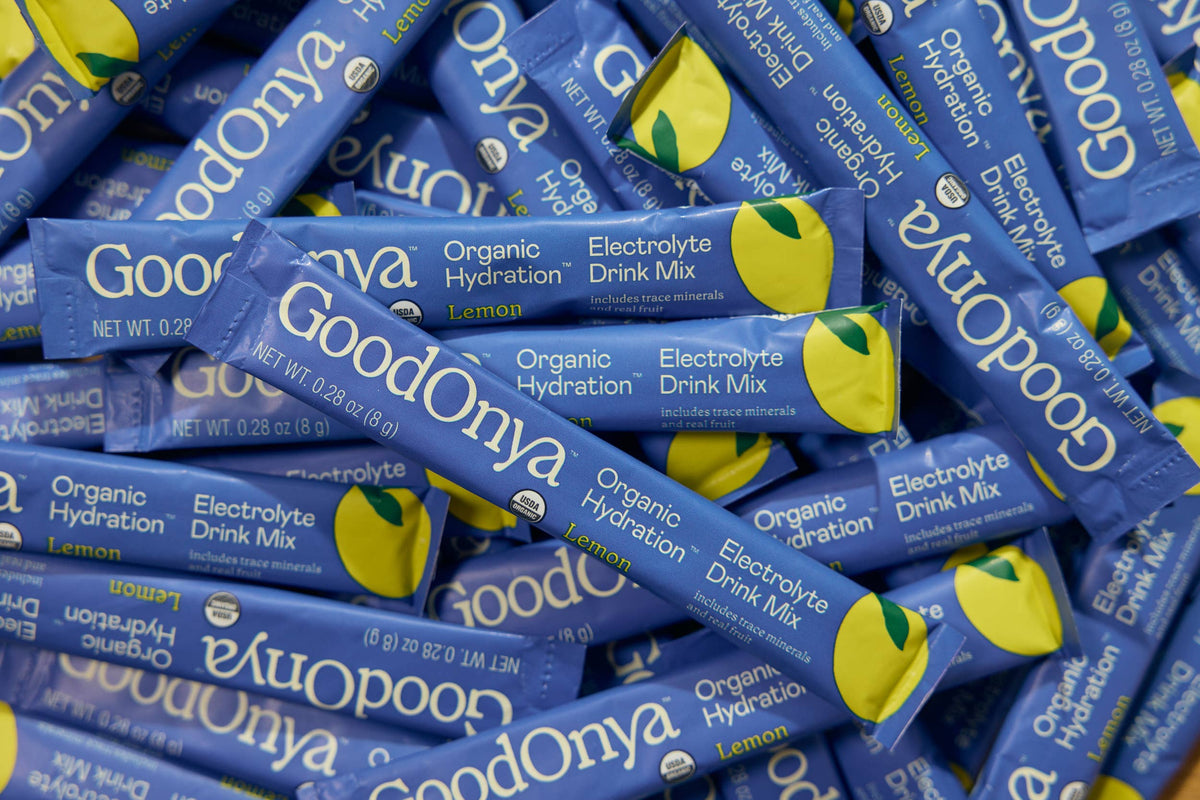 GoodOnya - Organic Electrolyte Packets | GoodOnya | 100 Loose Sticks