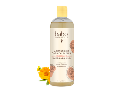 Moisturizing Oat & Calendula Bubble Bath & Wash