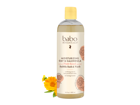 Moisturizing Oat & Calendula Bubble Bath & Wash