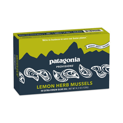 Patagonia Provisions - Tinned Fish - Lemon Herb Mussels