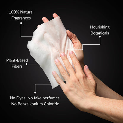 Noshinku - Bergamot Nourishing Hand Sanitizing Travel Wipes