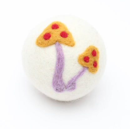 Ethical Global - Mushrooms: Eco Wool Dryer Balls Fair Trade