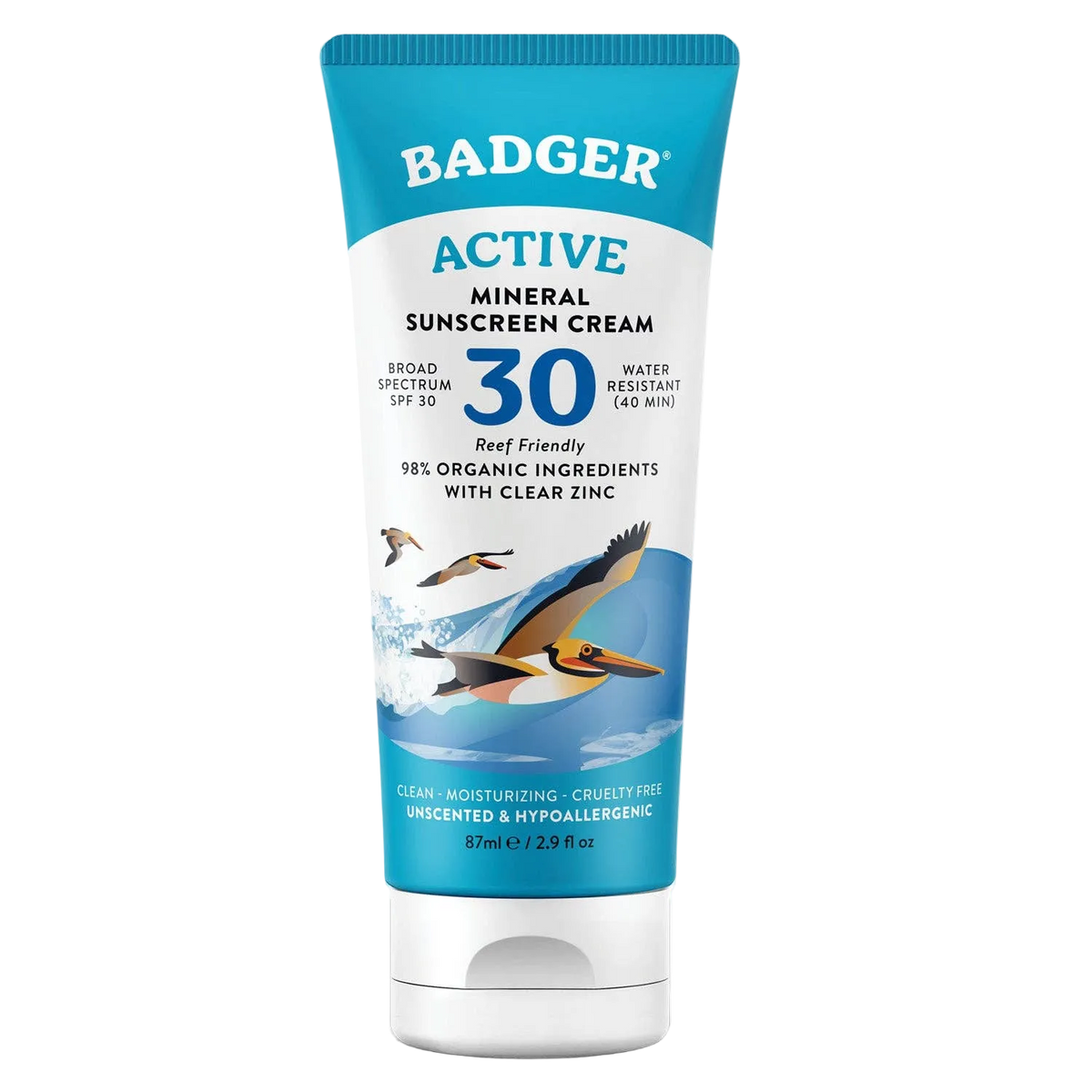 Mineral Sunscreen Cream SPF 30 by Badger