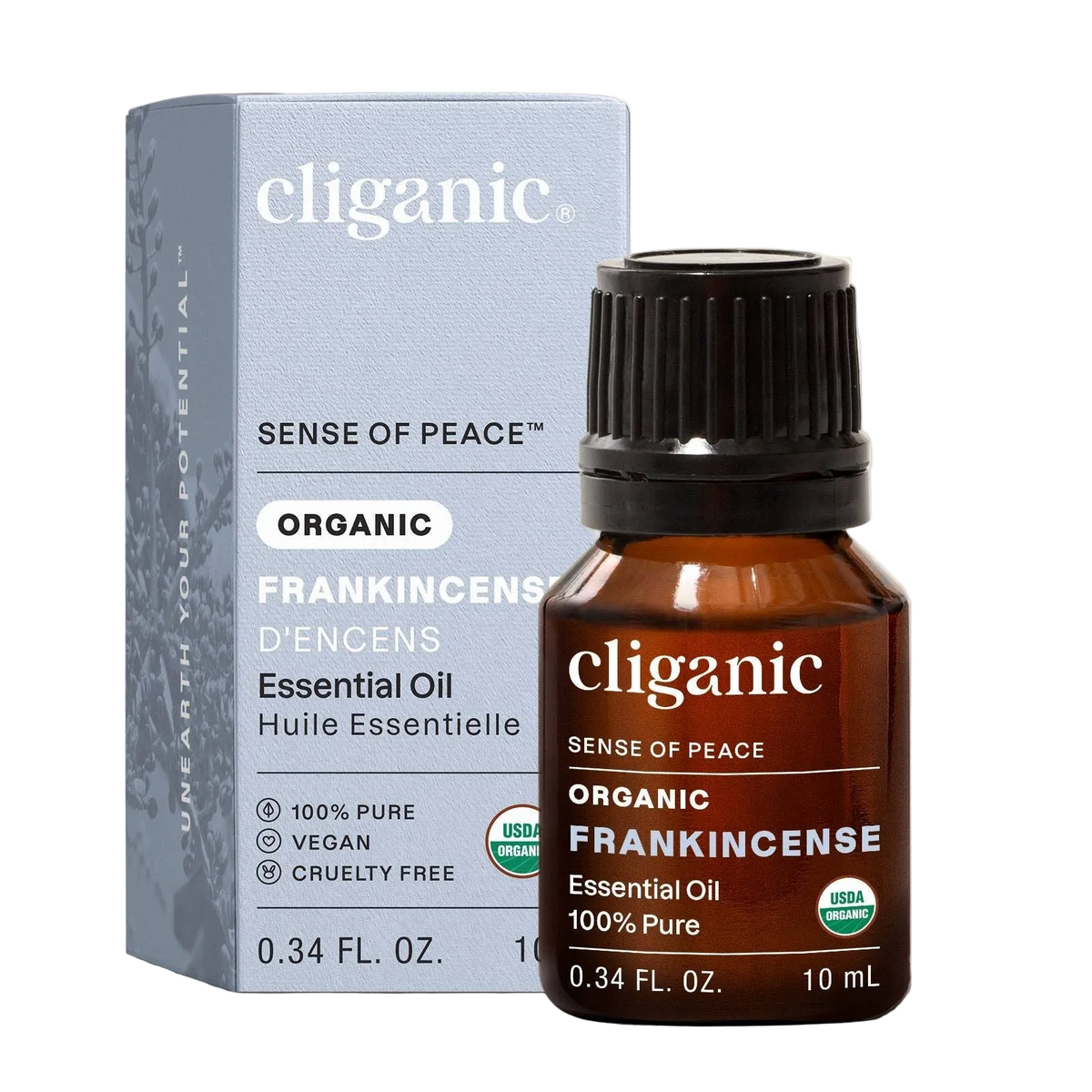 Organic Frankincense Essential Oil by Cliganic