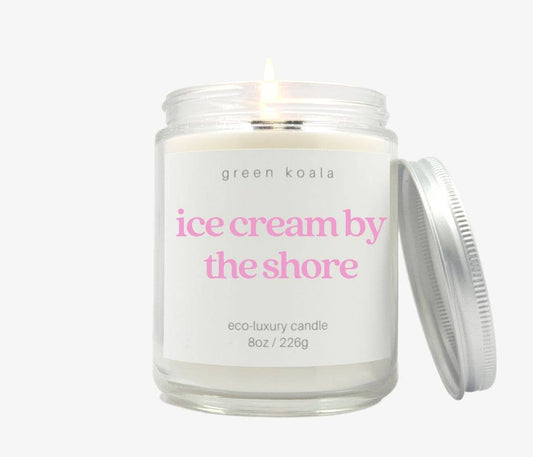 Green Koala - Ice Cream By The Shore 8oz Eco-Luxury Candle