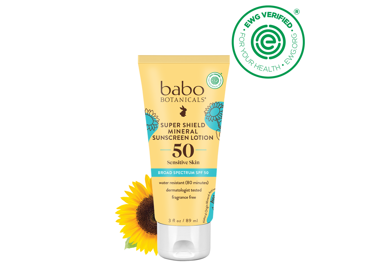 Babo Botanicals - Super Shield Sunscreen Lotion SPF50