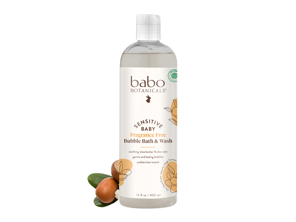 Sensitive Baby Bubble Bath & Wash
