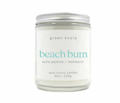 Green Koala - Beach Bum 8oz Eco-Luxury Candle