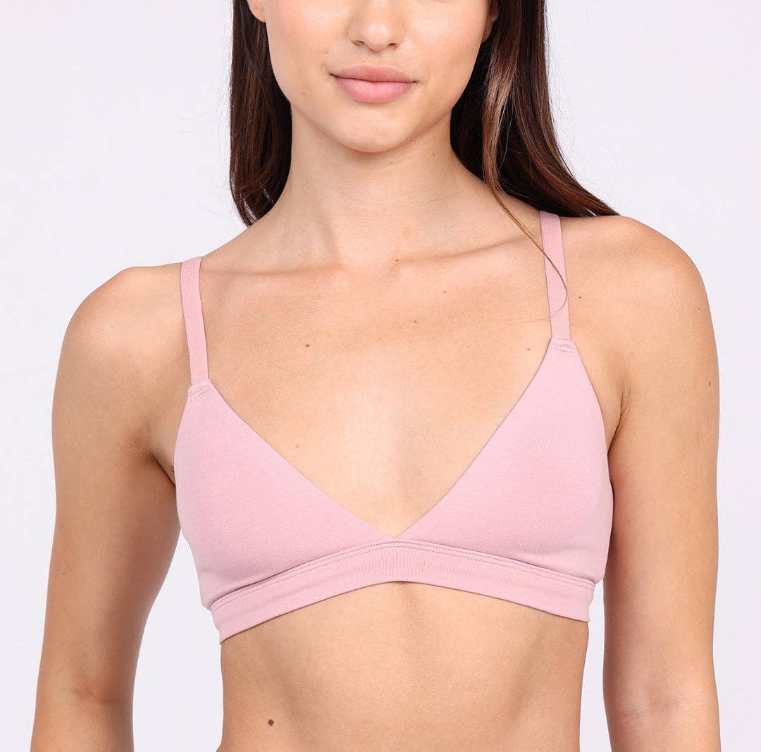 Organic Cotton Triangle Bralette