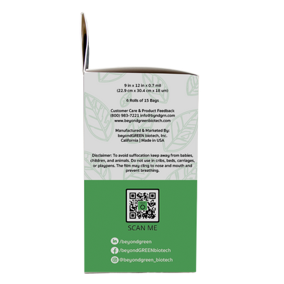 Dog Waste Bags, 90-Count — Leash Dispenser Refill Rolls