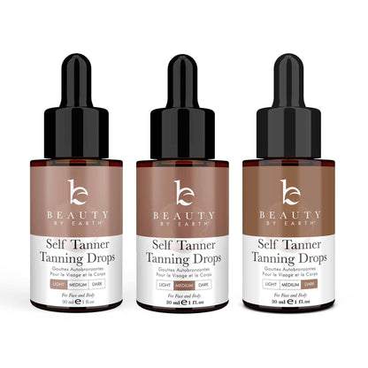 Beauty By Earth - Self Tanner Drops 1oz (3 Shades)