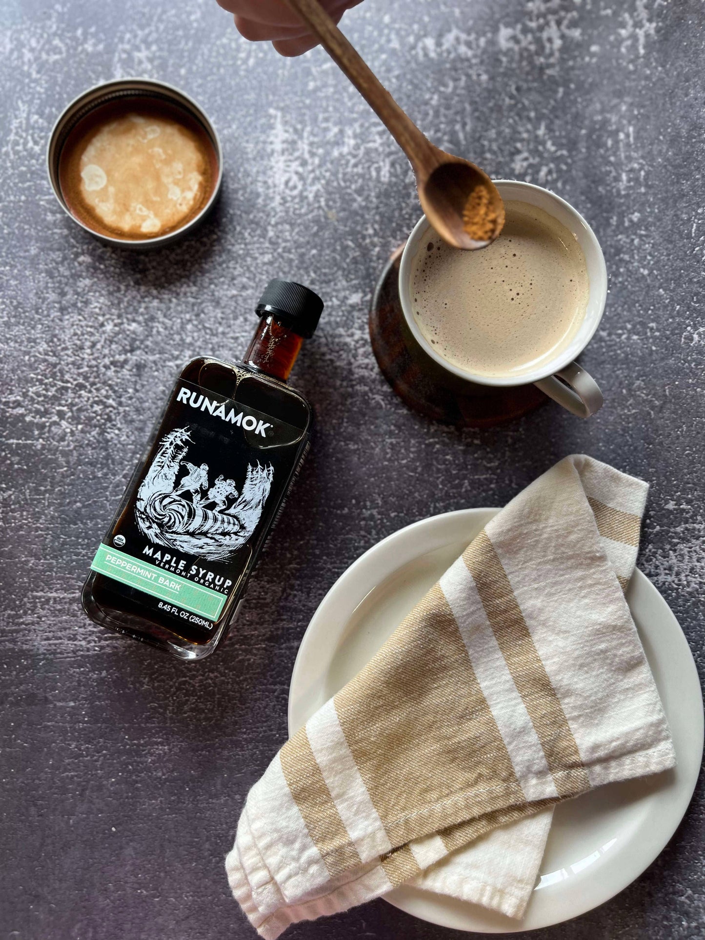 Peppermint Bark Organic Maple Syrup 250ml
