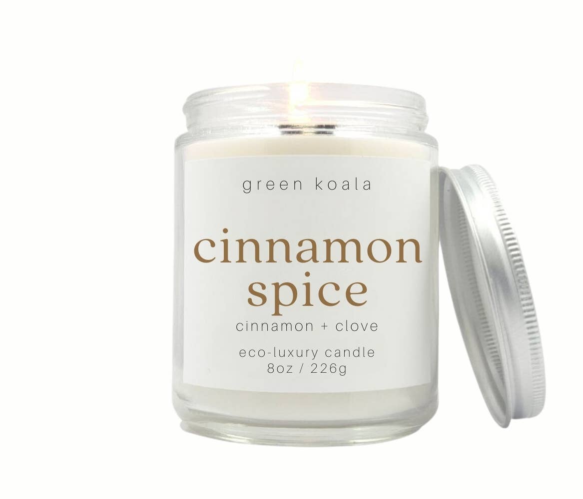 Green Koala - Cinnamon Spice 8oz Eco-Luxury Candle