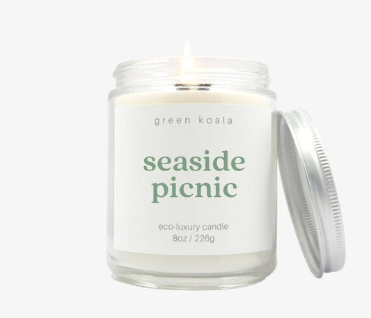 Green Koala - Seaside Picnic 8oz Eco-Luxury Candle