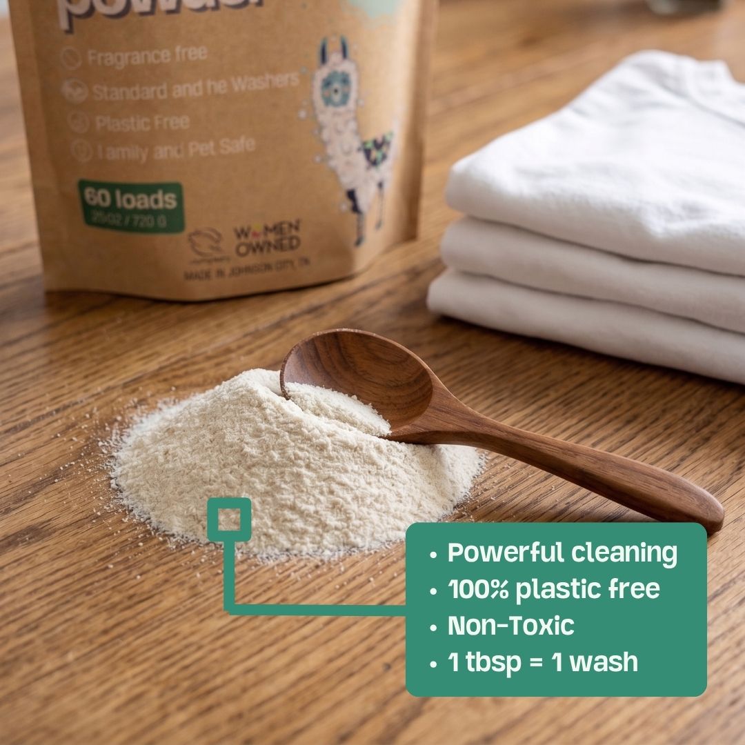 EWG Verified™ Max Strength Fragrance-Free Laundry Powder (60 Loads)